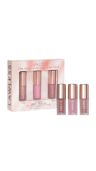 Lawless Daisy Darlings Mini Trio glosse-levres-presh offre un fini brillant et naturel.