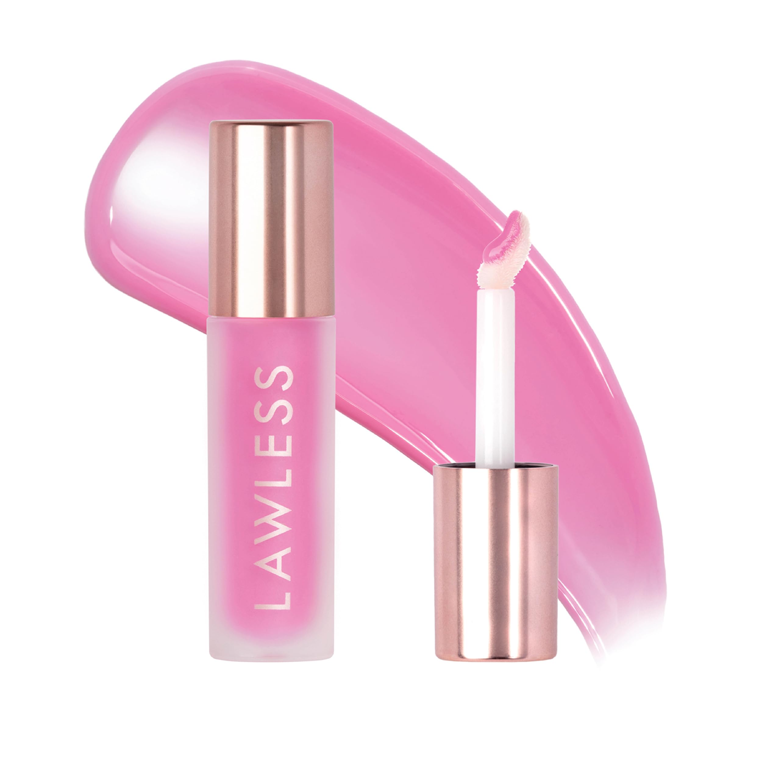 Lawless gloss lèvres Fraise glacée avec hydratation et éclat lumineux