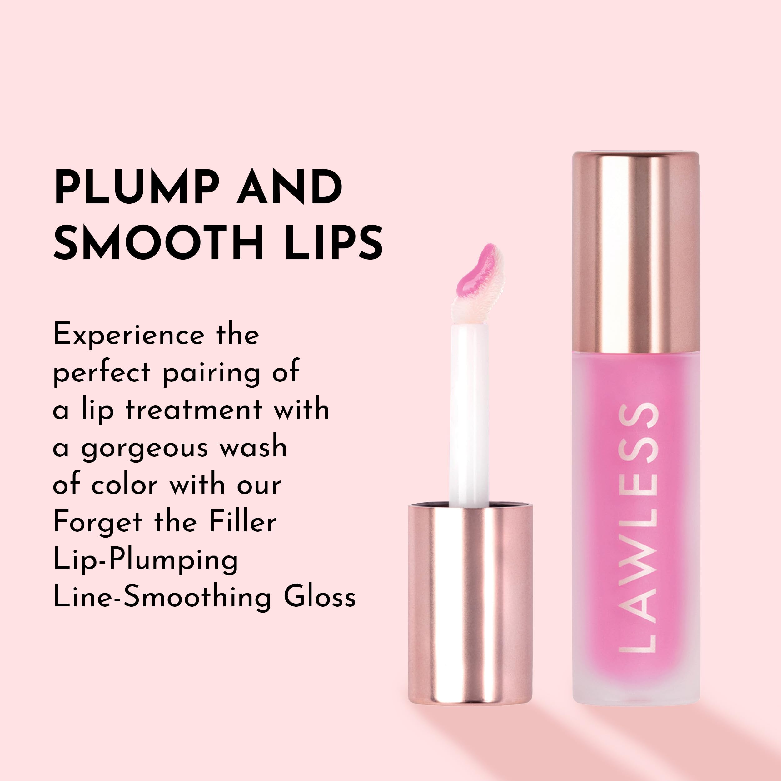 Rituel rapide Lawless Lèvres Fraise glacée pour une sensation de fraîcheur