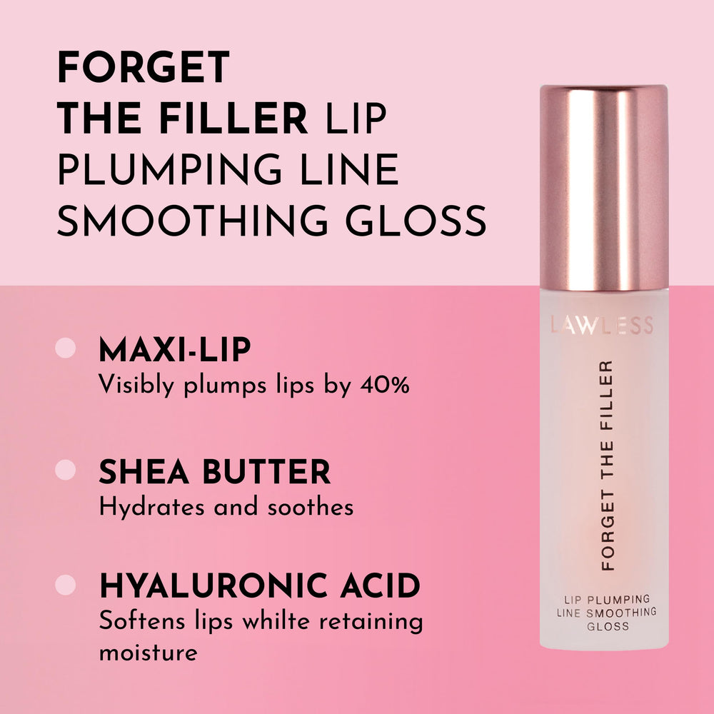 Applicateur doux Lawless gloss pour une couvrance confortable sur les lèvres.