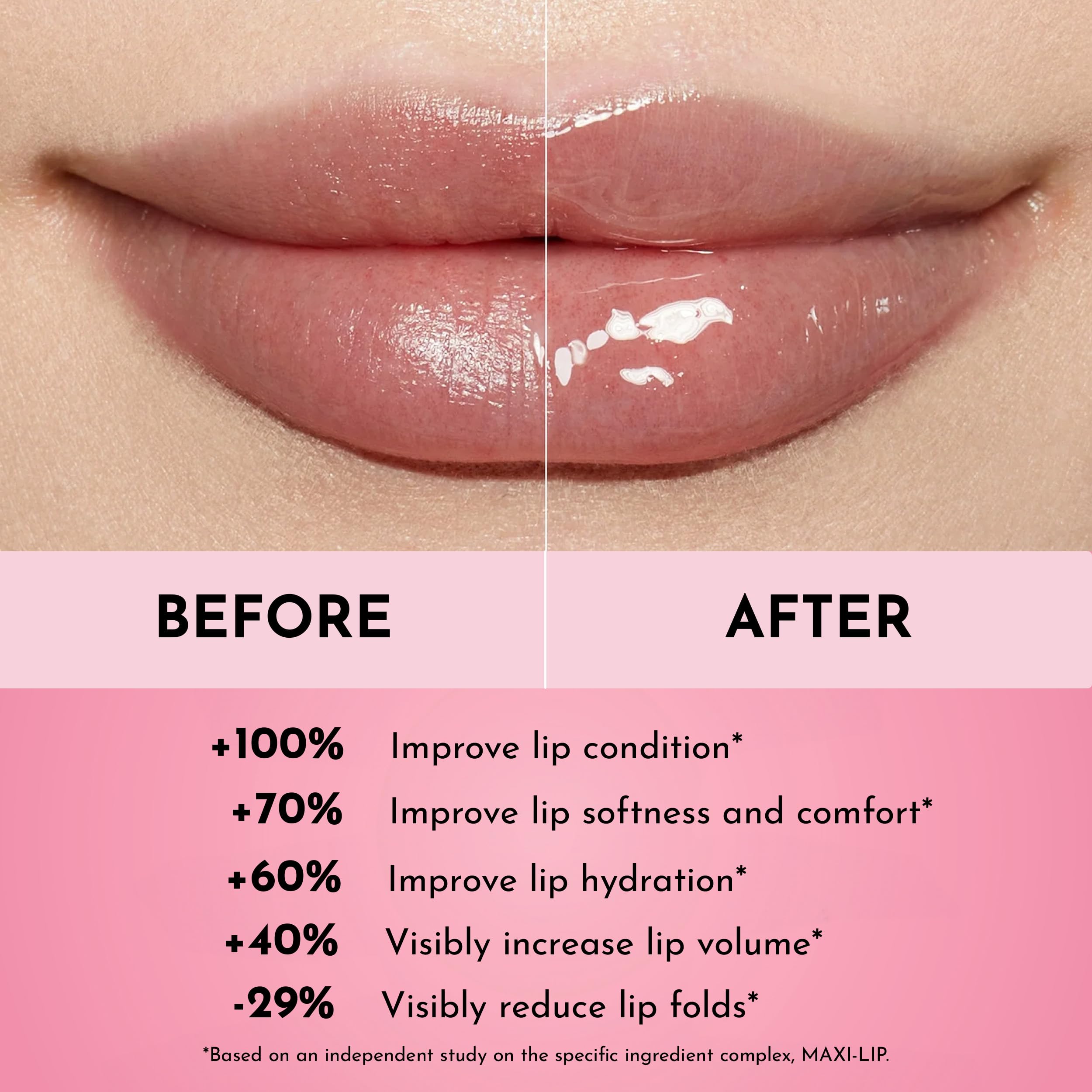 Beurre de karité et huile de rose musquée dans Lawless gloss pour lèvres douces.
