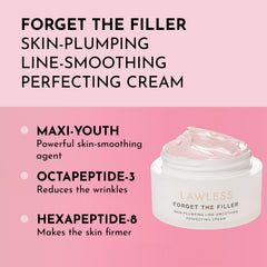 Lawless Forget the Filler, soin nocturne intense pour peau repulpée au matin.