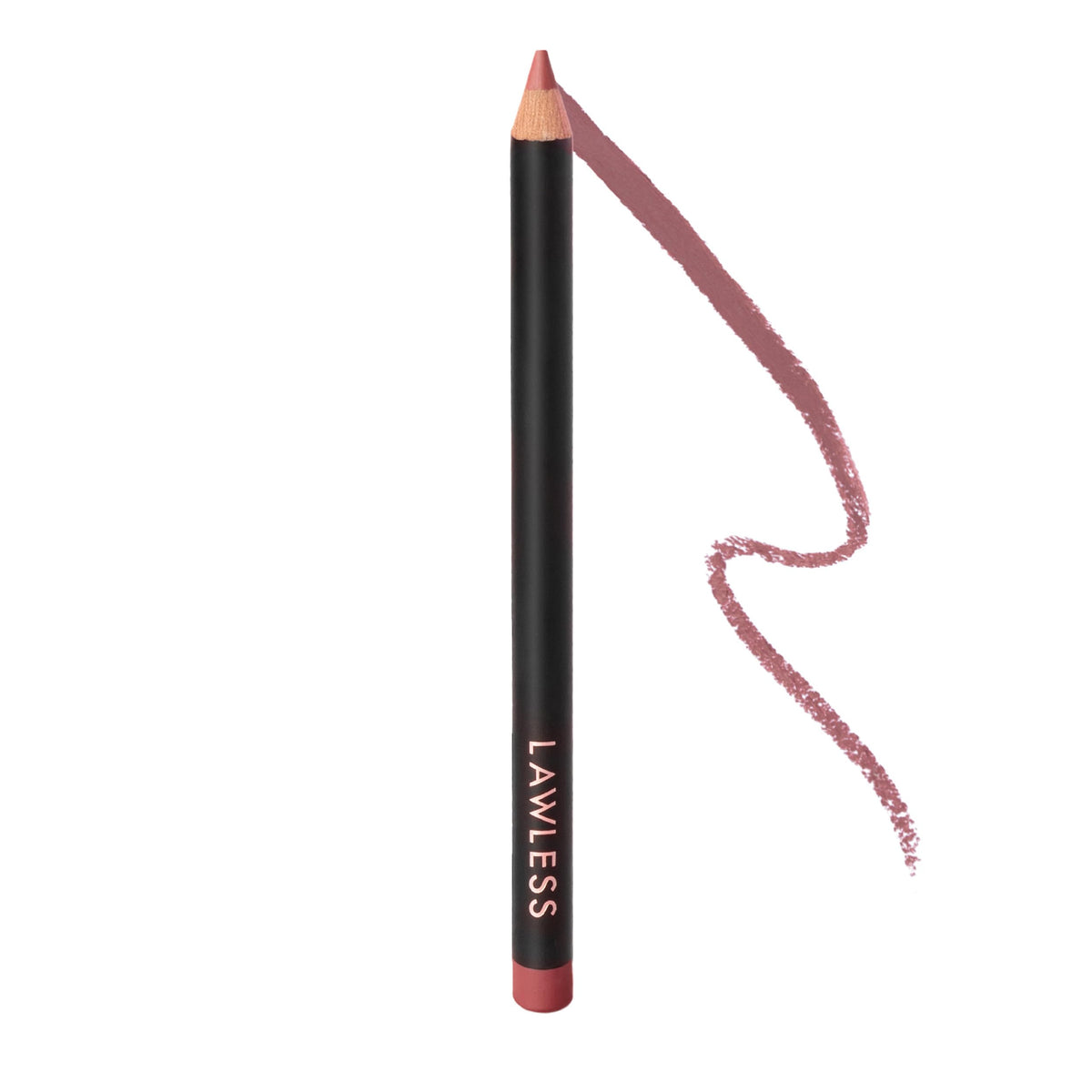 Lawless Forget the Filler Definer Liner Rosewood close-up shows creamy texture for precise definition.