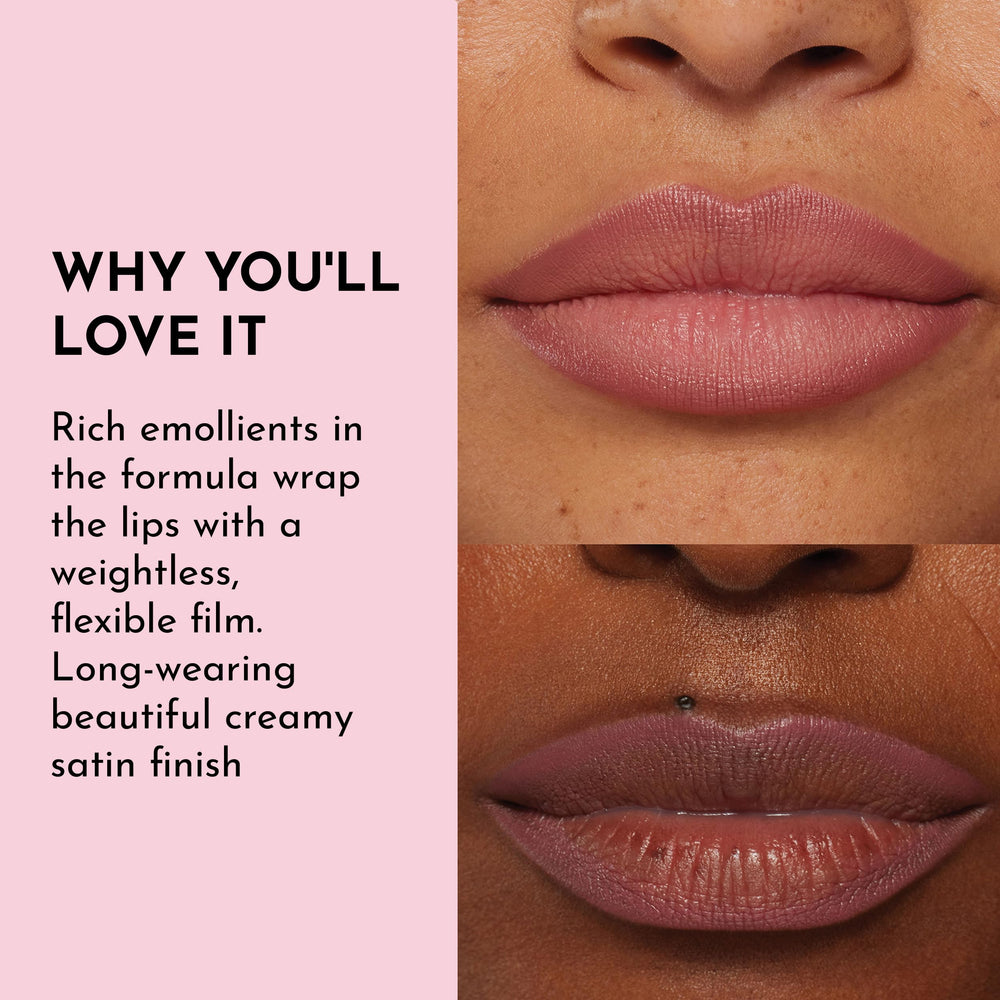 Lawless Forget the Filler Definer Liner Rosewood swatch demonstrates subtle lift and contour.
