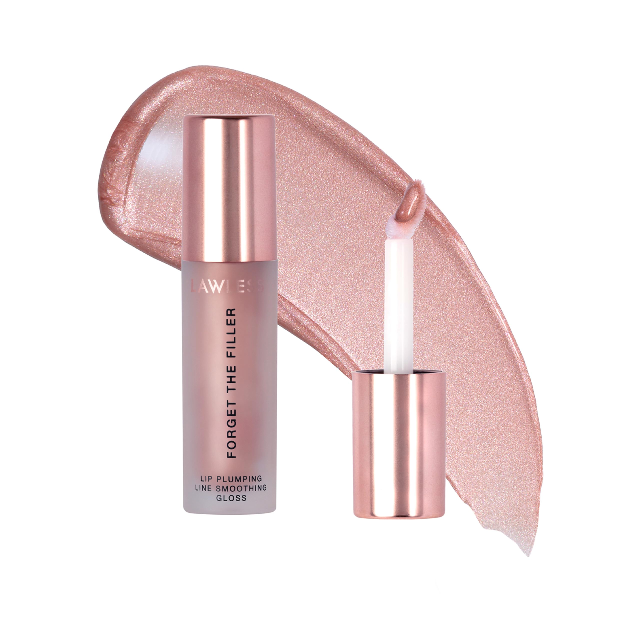 Lawless Forget the Filler Candy Sky – appliateur pour une pose précise du gloss.