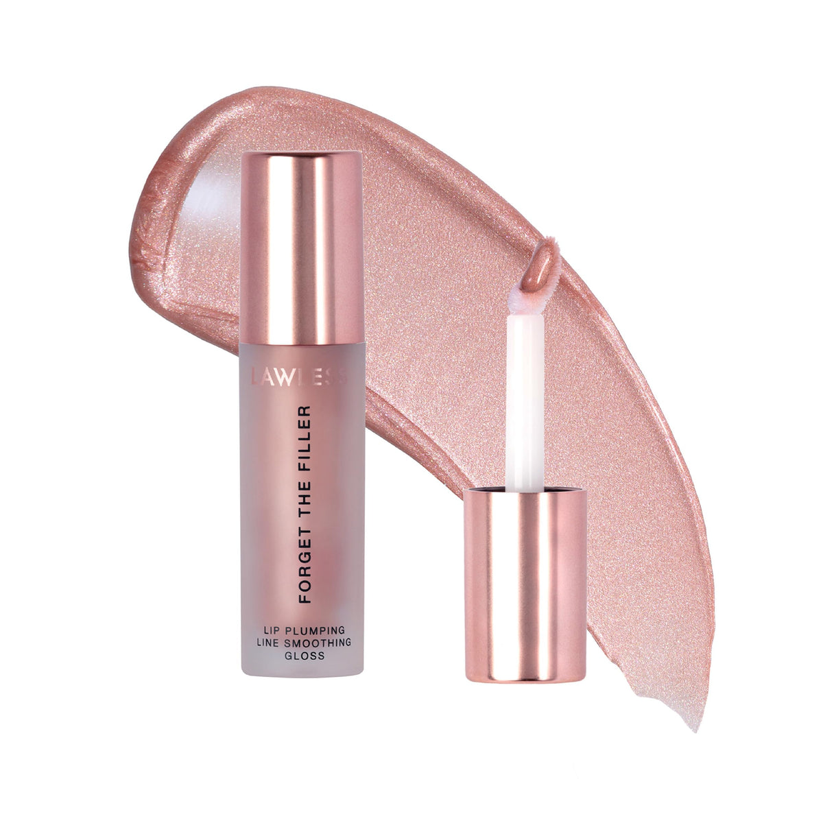 Lawless Forget the Filler Candy Sky – appliateur pour une pose précise du gloss.