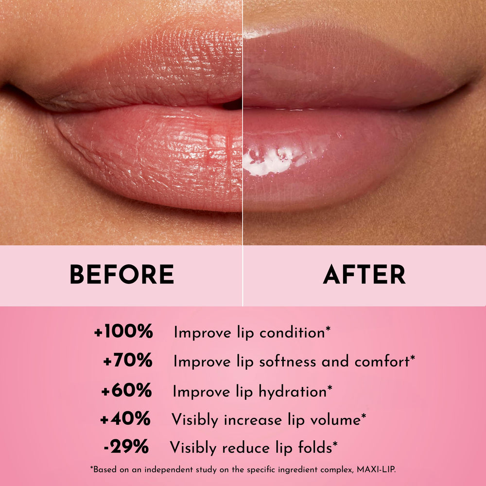Lawless Forget The Filler Lip Plumper gloss huile-beurre-shea pour hydratation durable.