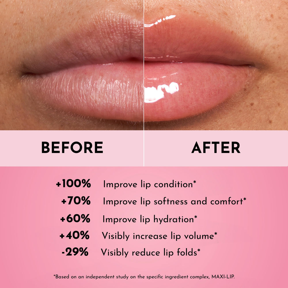 Lawless gloss hydratation lèvres avec huile de rose musquée et karité.