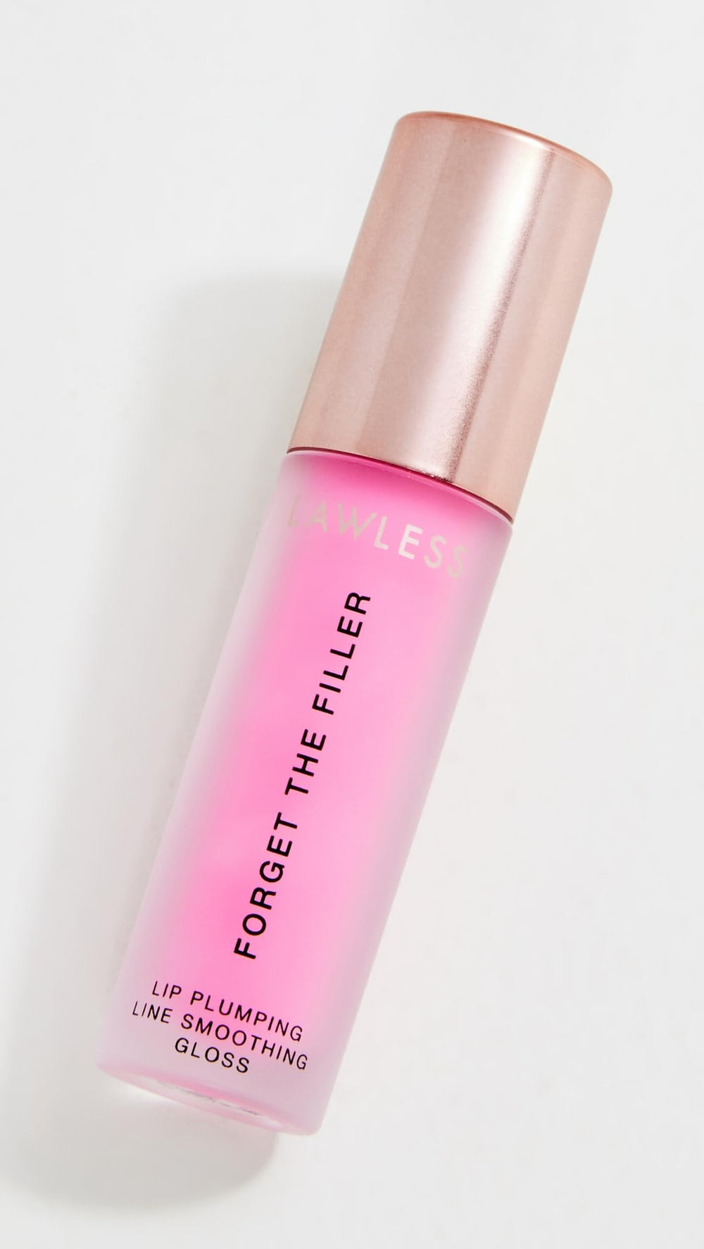 Lawless Forget the Filler Lip Plumper sur les levres, applicateur precis