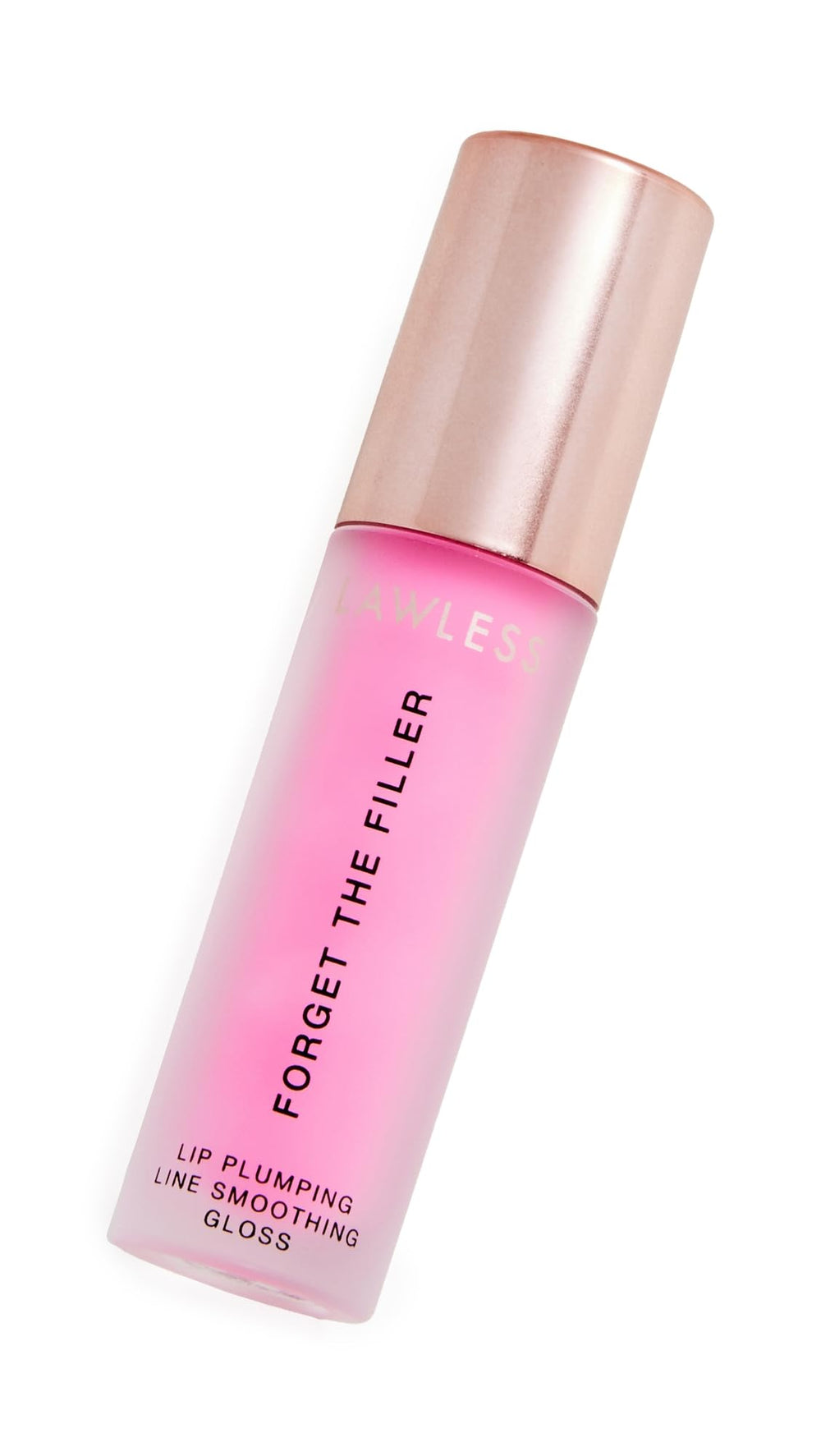 Lawless Forget the Filler Lip Plumper en flacon Daisy Pink, brillance eclatante