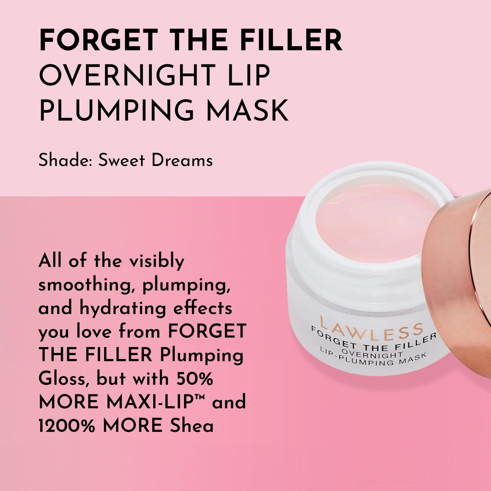 LAWLESS Masque Lèvres Gonflant Maxi-Lip, effet repulpant attendu.