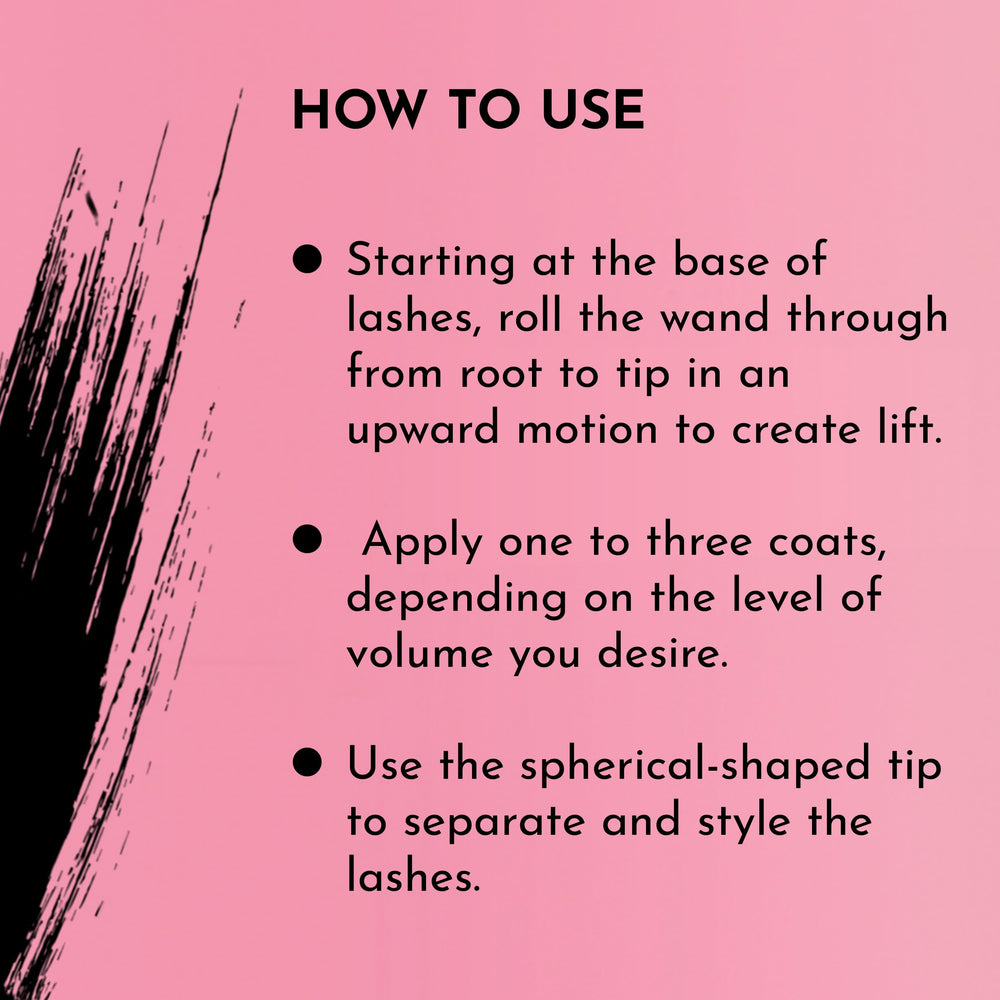 Lawless The One & Done Mascara huile d’argan hydrate les cils pendant l’application.