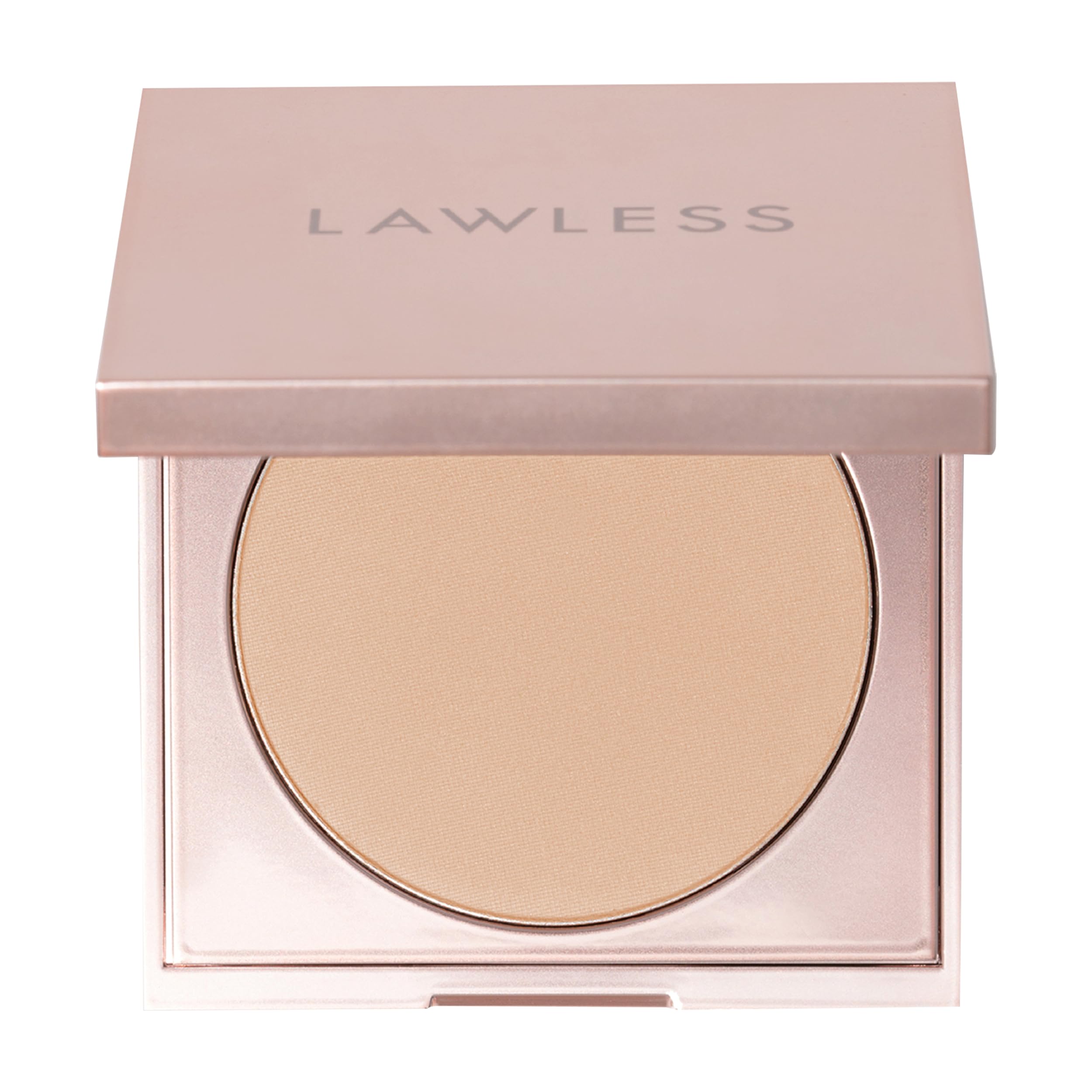 Lawless Poudre sans talc clair dans son flacon, texture lisse et naturelle.