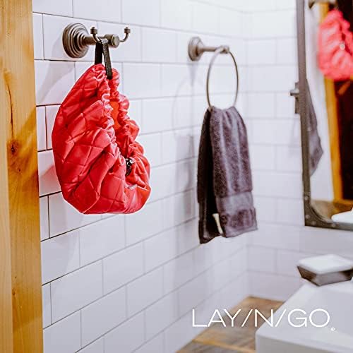 Lay-n-Go Cosmo parfait pour hôtels et espaces partagés, rangement rapide.