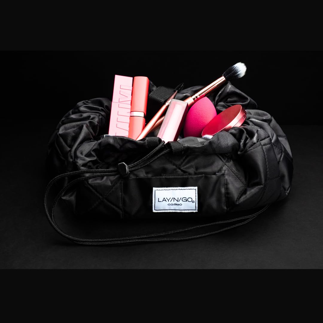 Lay-n-Go Cosmo Layflat organise pinceaux et accessoires avec boucles et poche