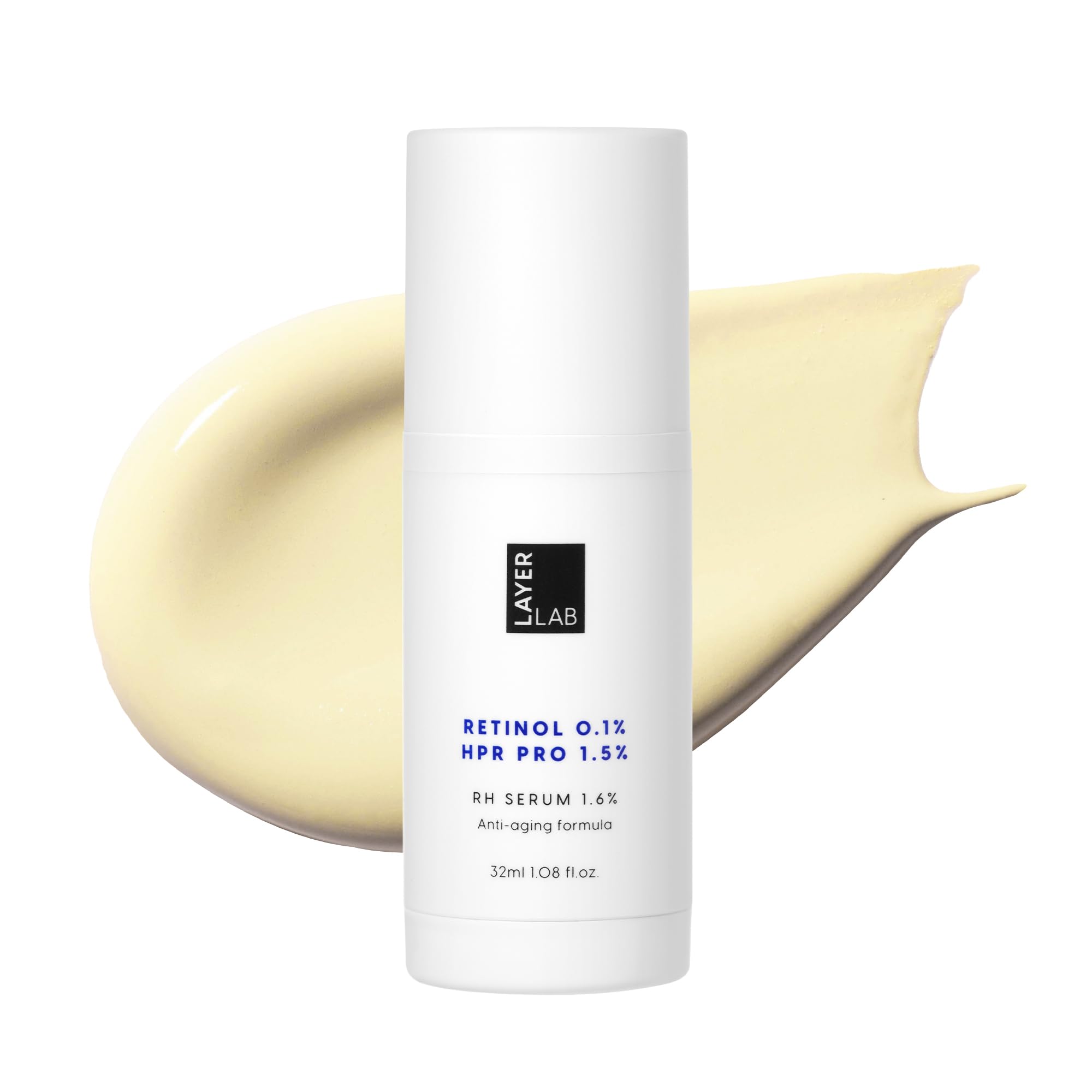 Sérum LayerLab Triple Retinoid dans son flacon airless, stabilité assurée.