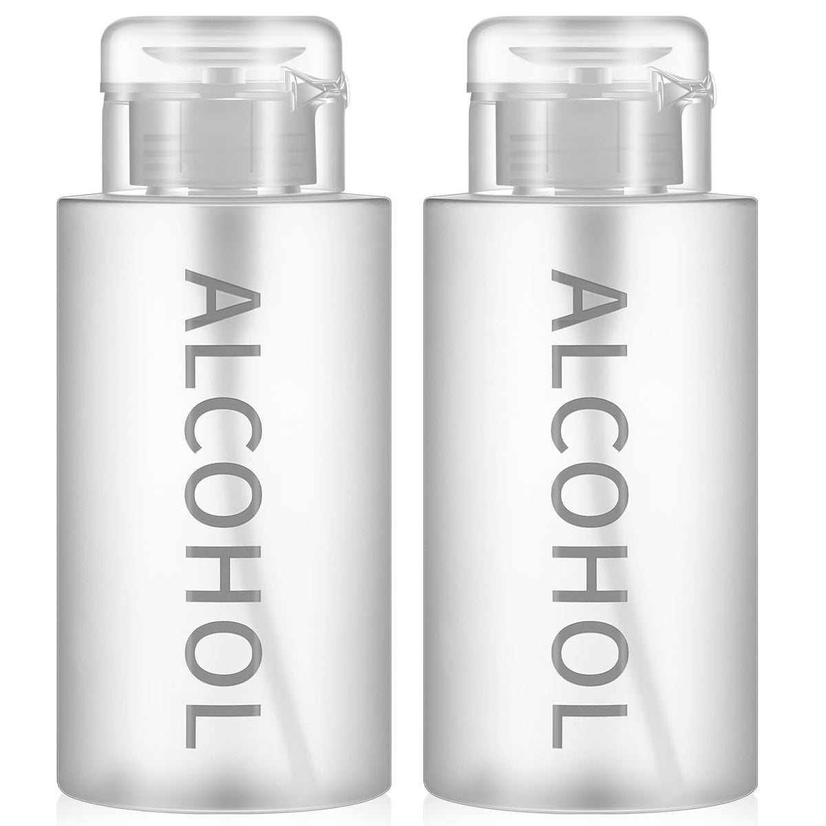 Layhit: bouteilles alcool pompe 10oz, ensemble de 2, pratique et réutilisables.