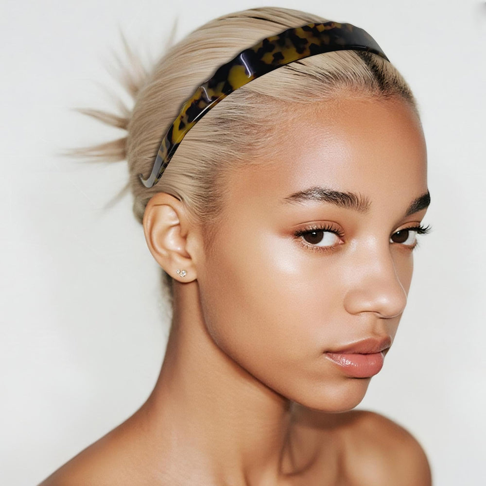 Layongmoli bandeau cheveux style années 90: look rétro chic et actuel.