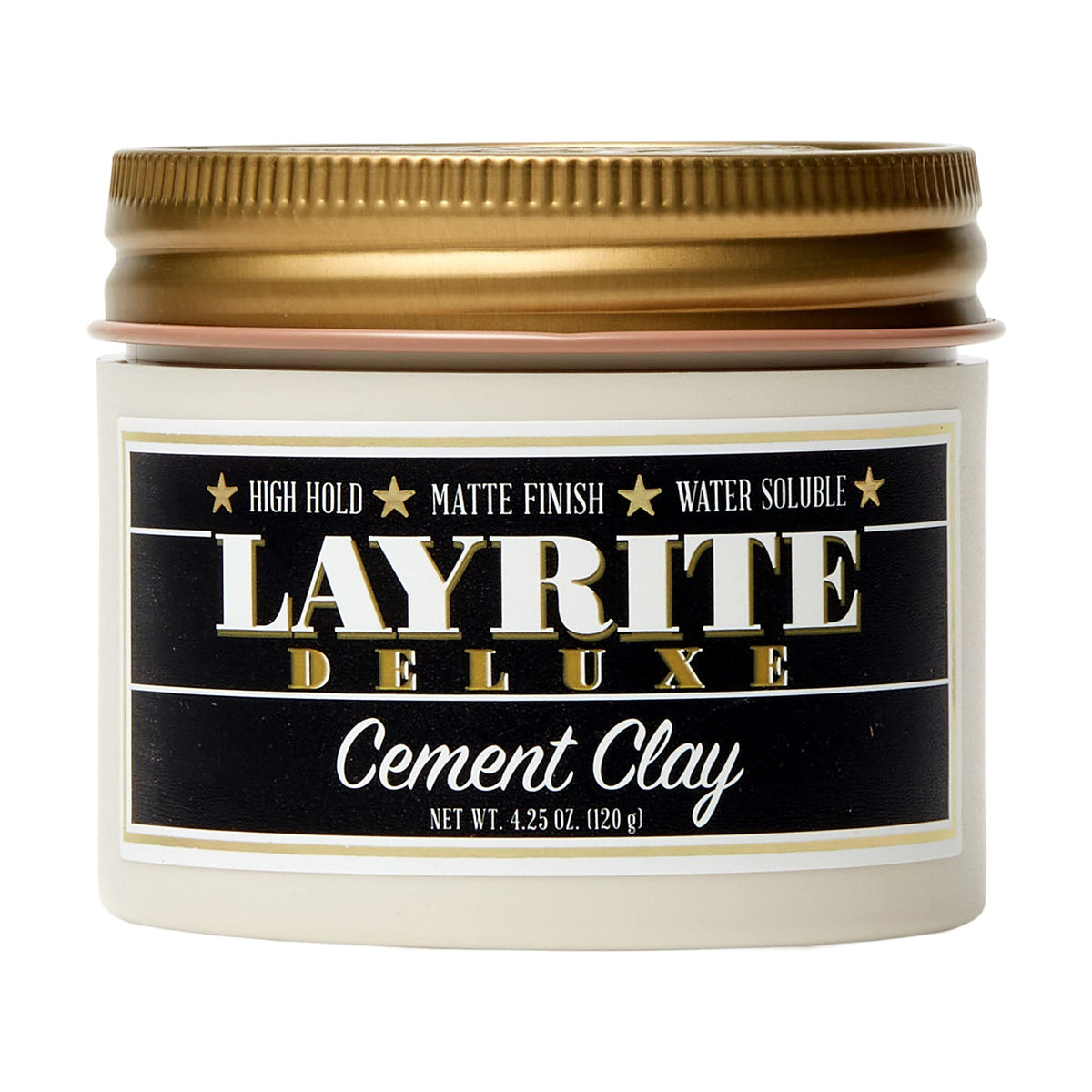 Layrite Cement Clay – bouteille prête à l'emploi pour un style durable et une tenue flexible.