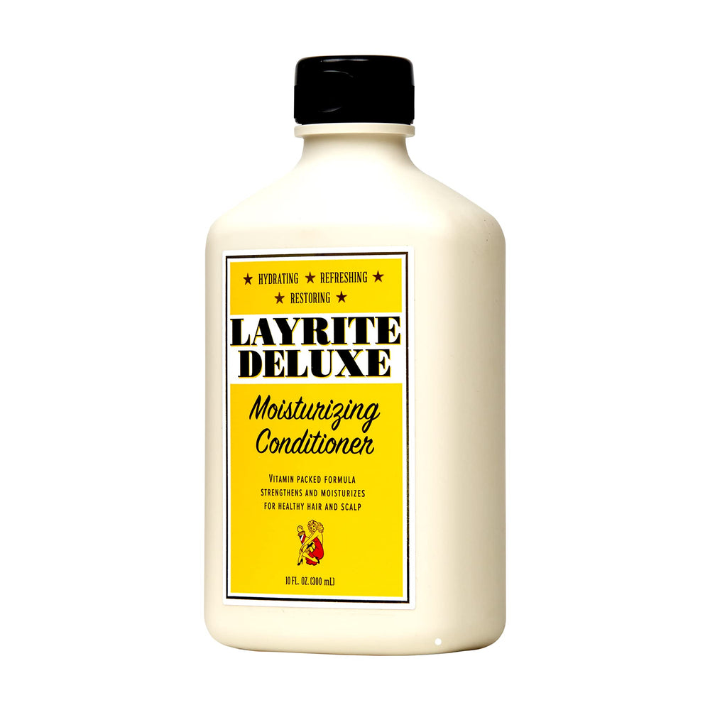 Flacon Layrite hydratant, cuir chevelu hydraté et cheveux en bonne santé.