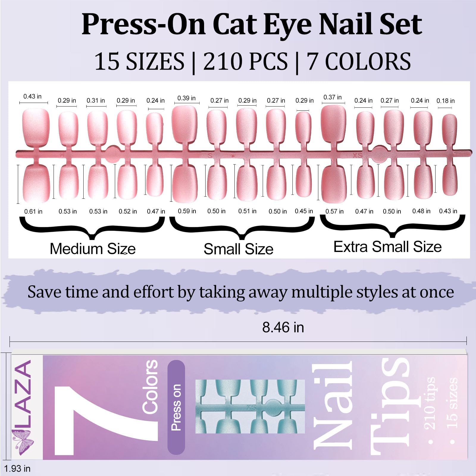 Coffret Laza pratique, cadeau idéal pour passionnées d’art des ongles.