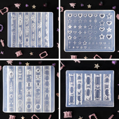 Laza cadre miroir : relief élégant pour designs durables sur ongles.