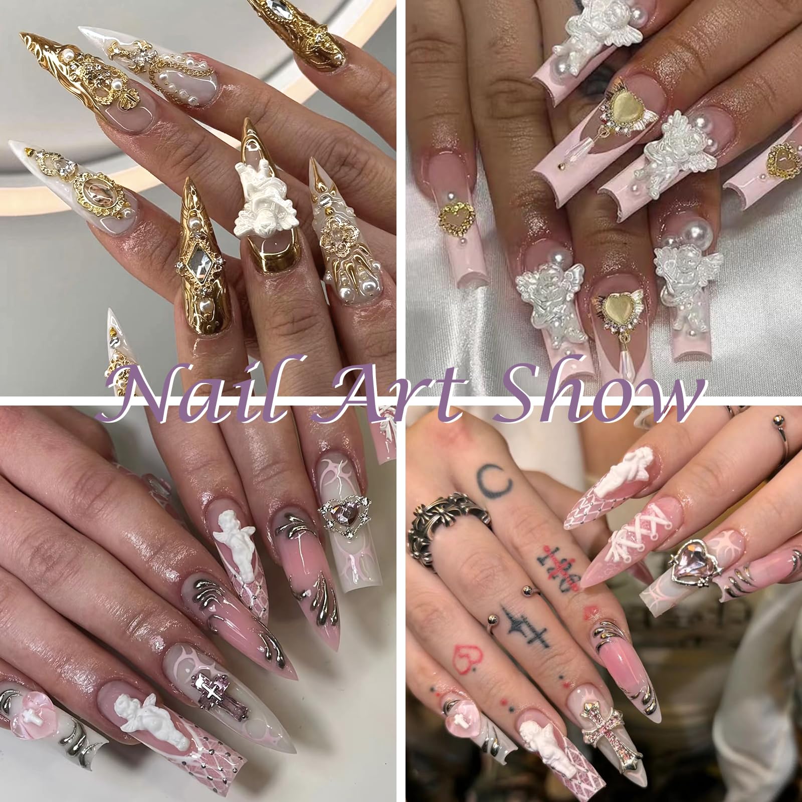 Laza tailles variées : s’adapte à toutes les plaques et ongles.