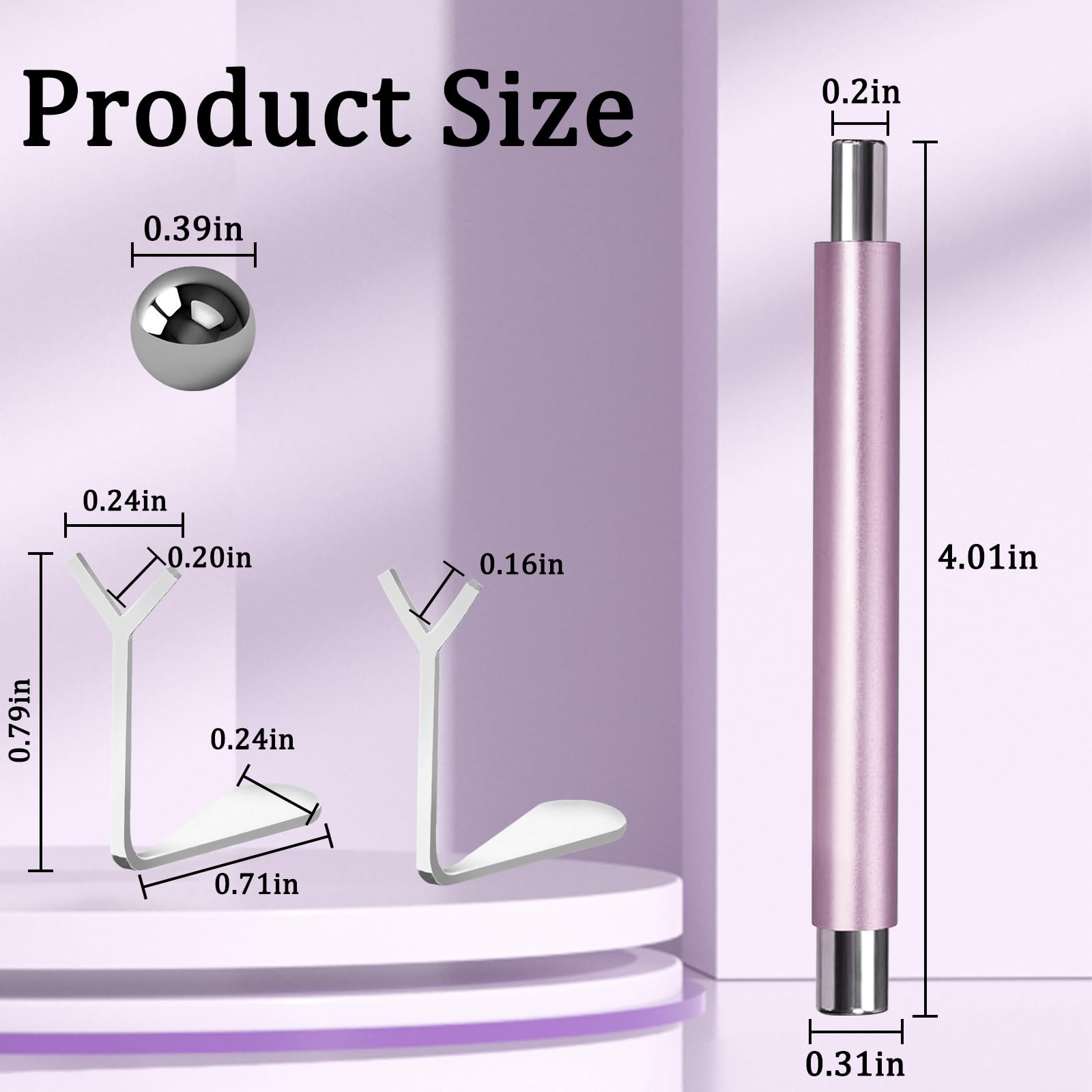 Vernis magnétique Laza en action pour un look œil-de-chat