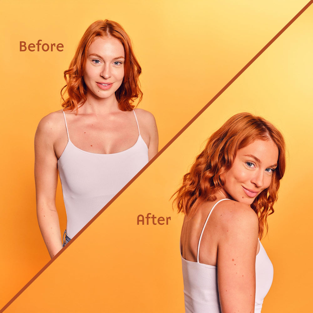 Application visage de Lazy Tan: fini naturel en douceur.
