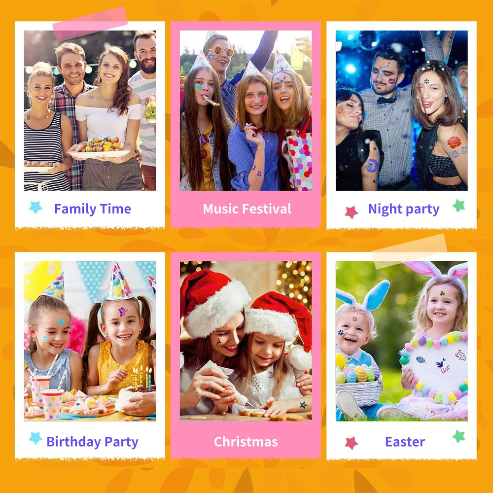 LCDGTJ décor-fêtes avec paillettes, idéal pour anniversaires et fêtes