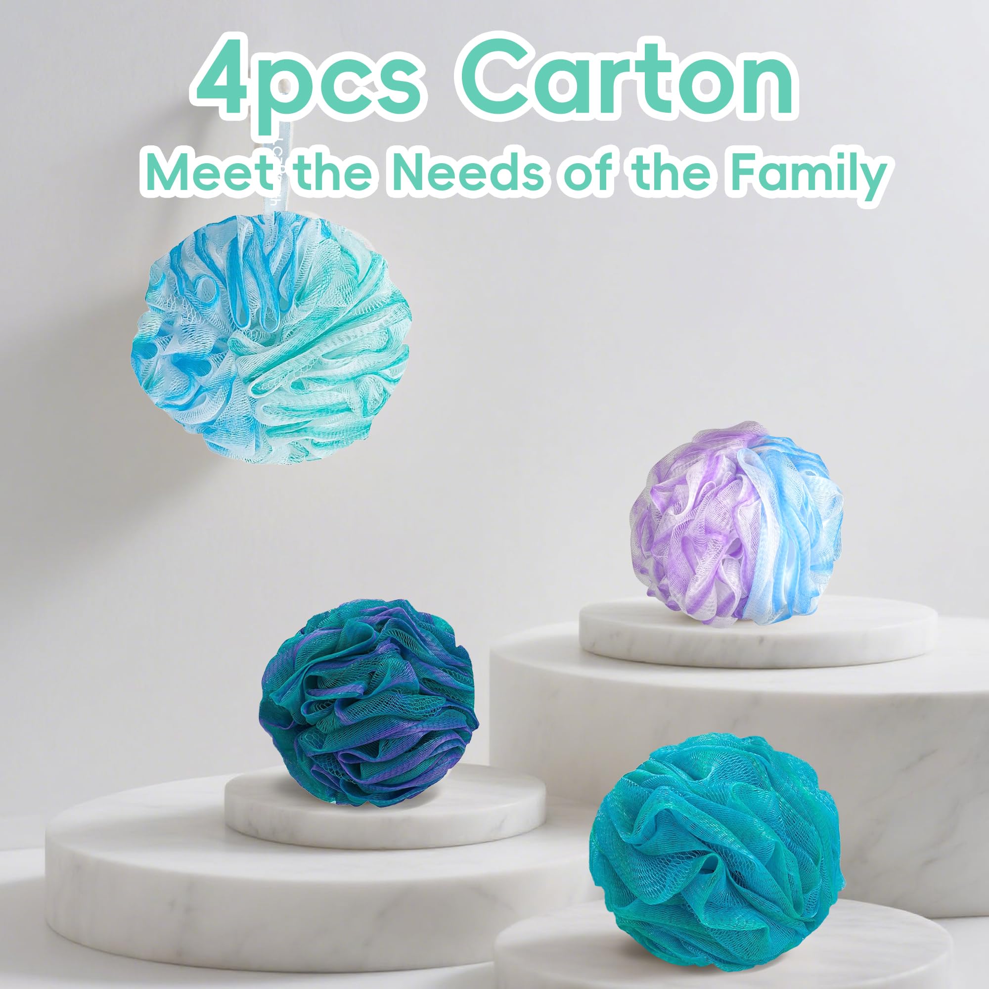 LCZLBath Loofah emballage ecologique en carton recyclable