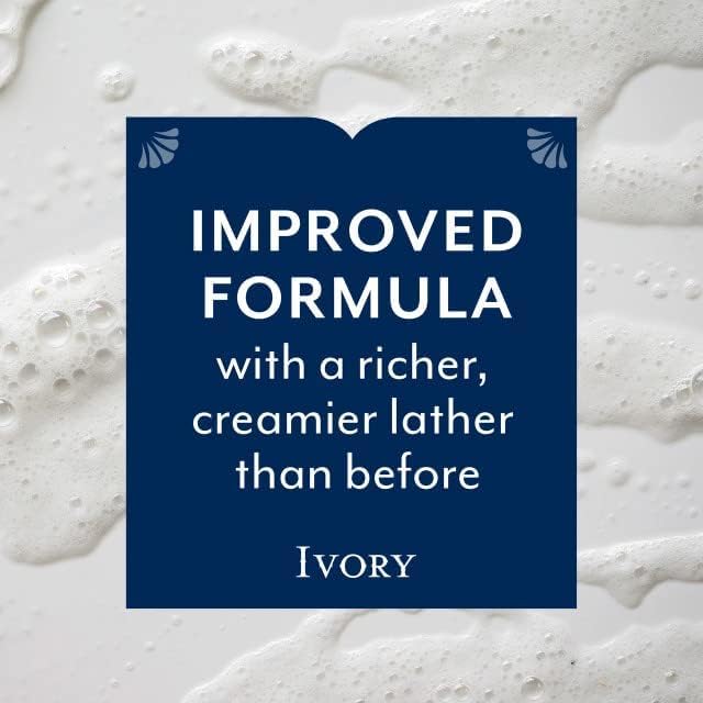 LDREAMAM Ivory gel douche Original – etiquette sobre et élégante.