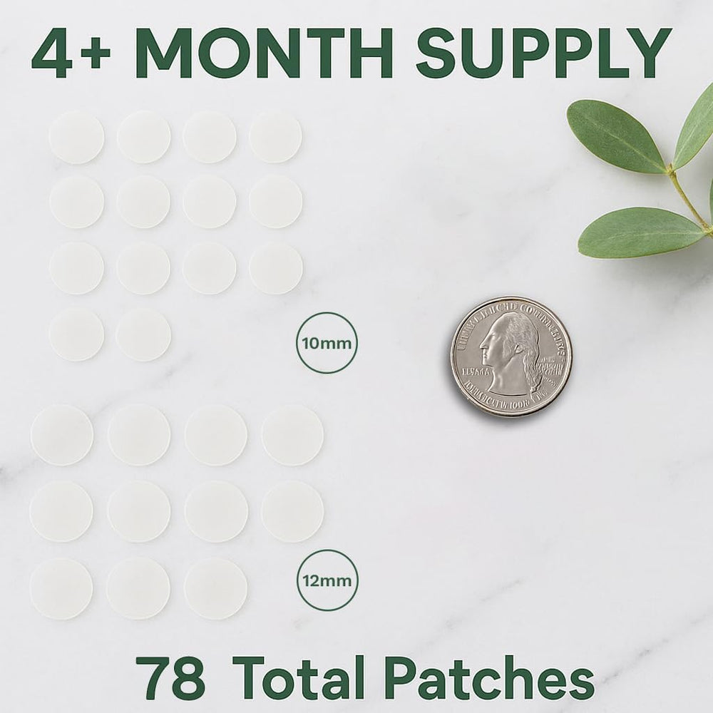 Patch LE GUSHE infusé arbre à thé pour une sensation rafraîchissante.