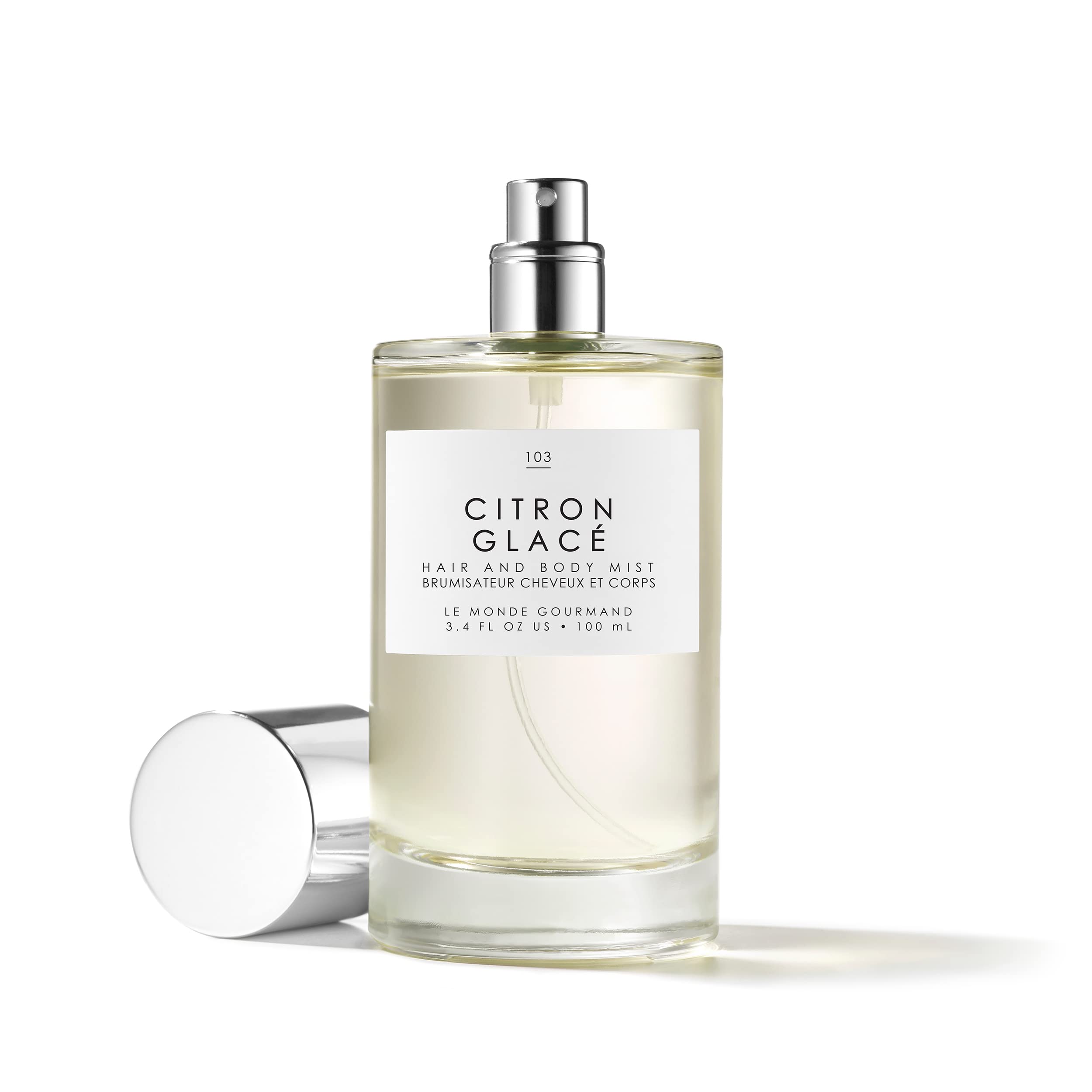 Le Monde Gourmand Citron Glacé: note citronnée vive et jasmin, impression rafraîchissante.