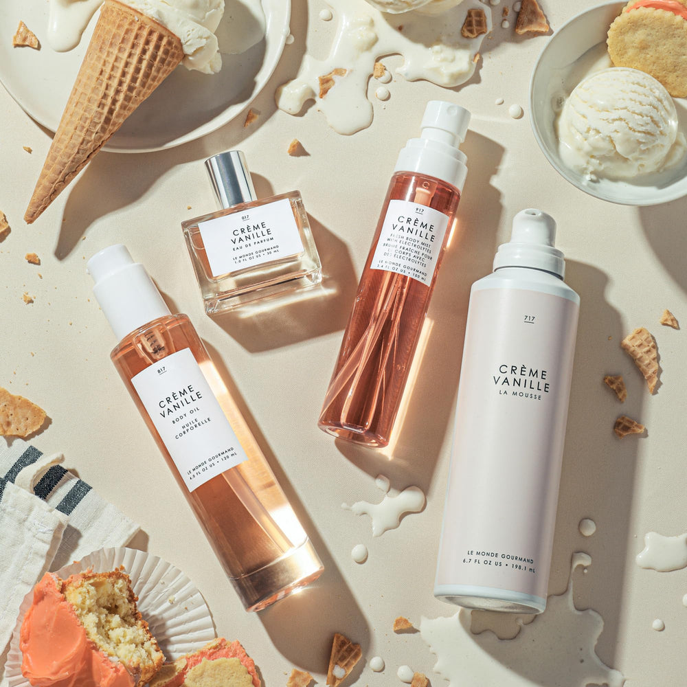 Le Monde Gourmand Crème Vanille – massage corporel nourrissant et revitalisant.