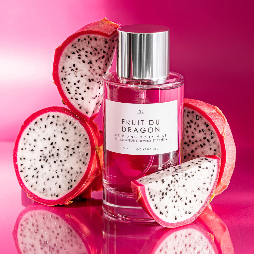Le Monde Gourmand Fruit du Dragon – utilisation sur linge de lit pour une expérience sensorielle 360.