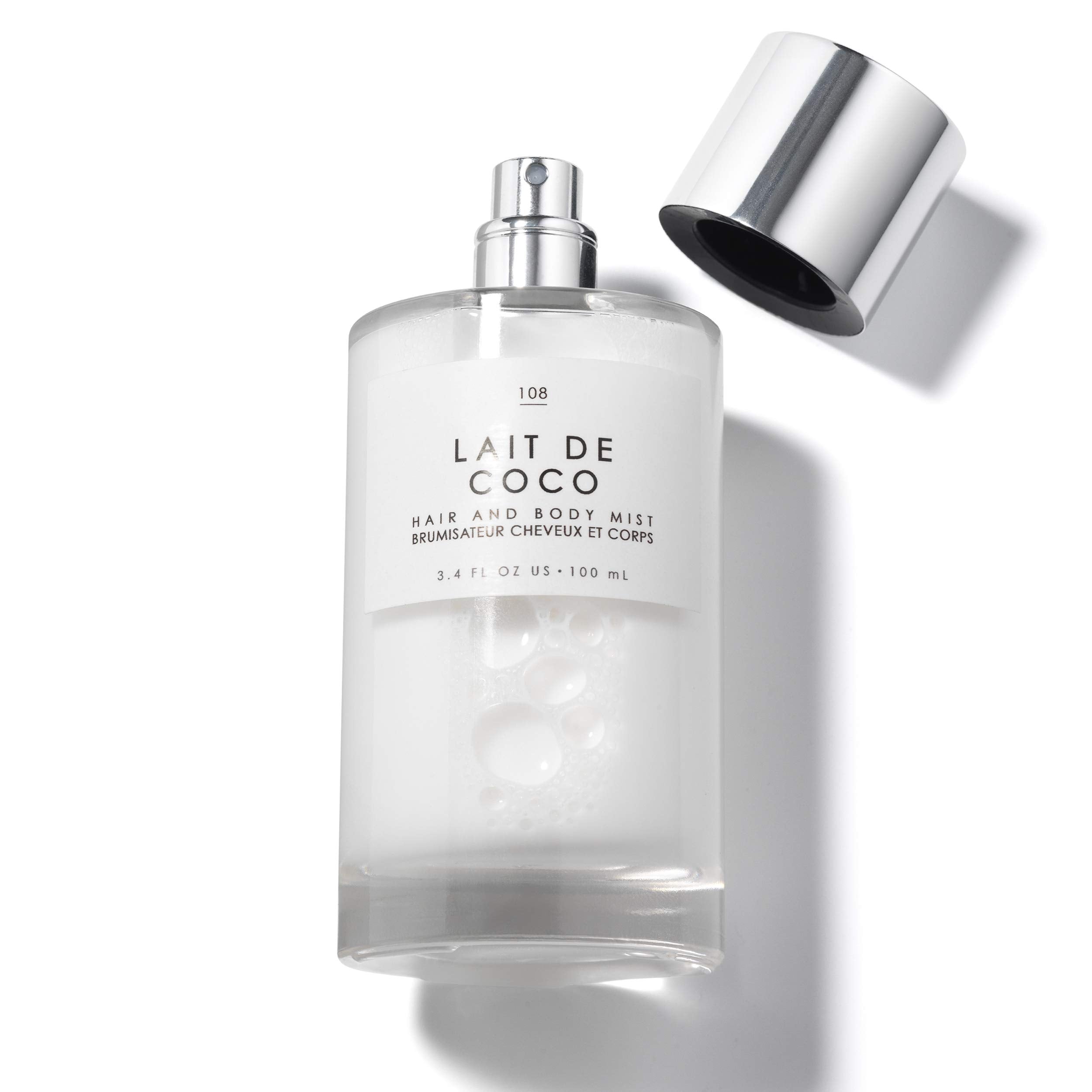 Le Monde Gourmand Lait de Coco sur cheveux pour parfum léger et durable