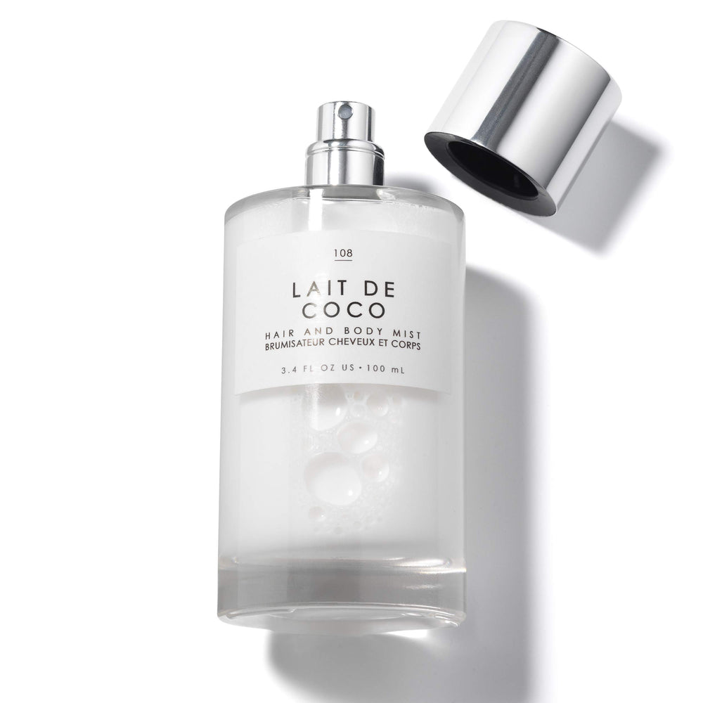 Le Monde Gourmand Lait de Coco sur cheveux pour parfum léger et durable