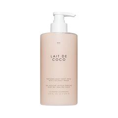Le Monde Gourmand Lait de Coco : flacon pompe pour une application pratique et parfumée.