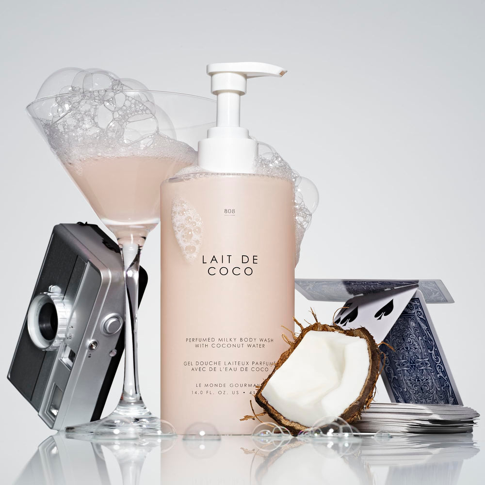 Texture crémeuse qui mousse agréablement avec Le Monde Gourmand Lait de Coco.
