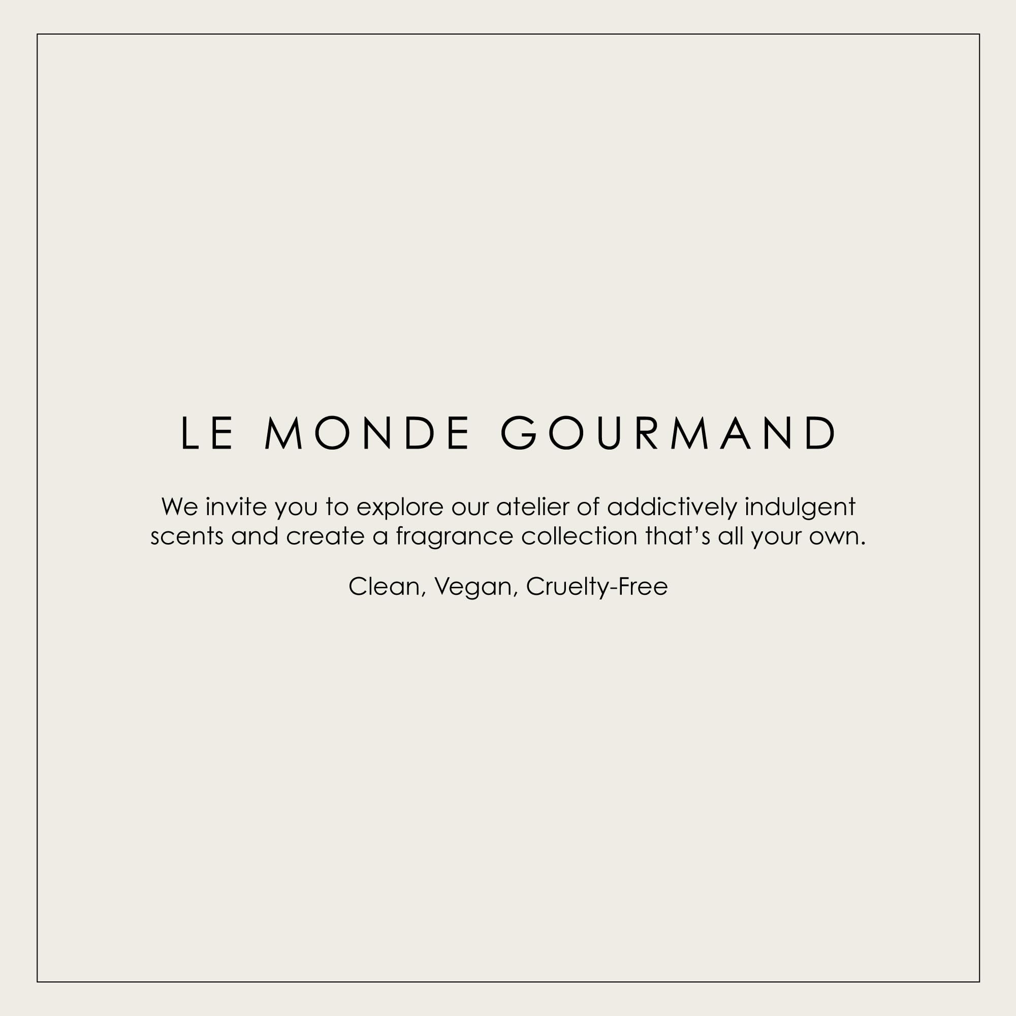 Le Monde Gourmand Papaye Tropique – produit végétalien sans parabènes ni phtalates.