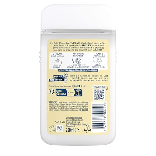 Le Petit Marseillais bouteille recyclable 30% plastique, choix écoresponsable pour votre routine