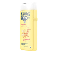 Le Petit Marseillais – Mousse crèmeuse vanille pour une douche agréable.