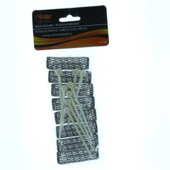 Le Salon rouleaux-brosse petit diamètre pour boucles rapides et uniformes.