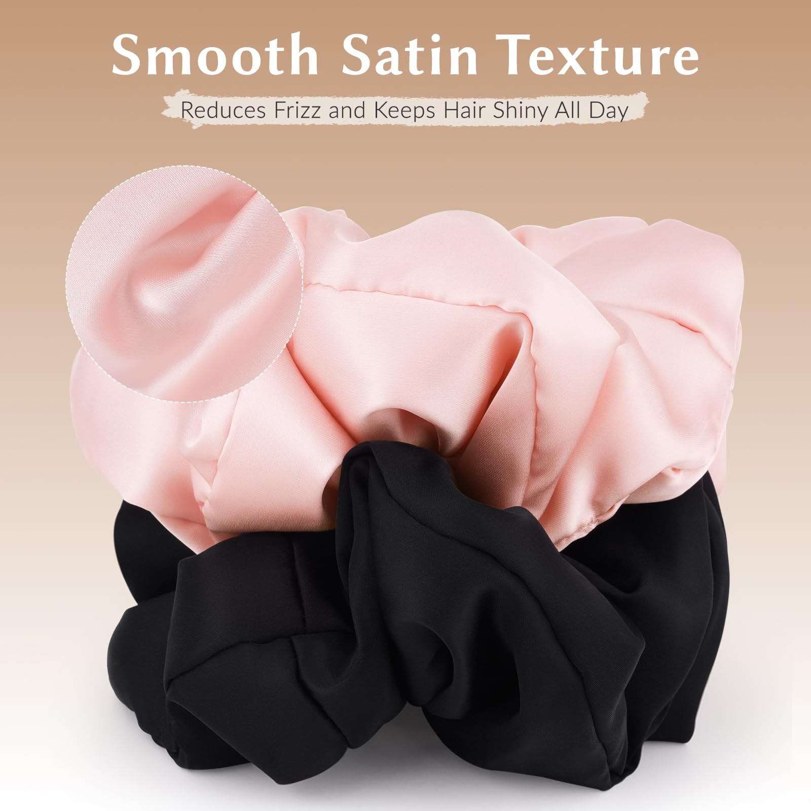 LEADUWAY chouchou satin: idéal pour la nuit, maintien doux sans tiraillement.