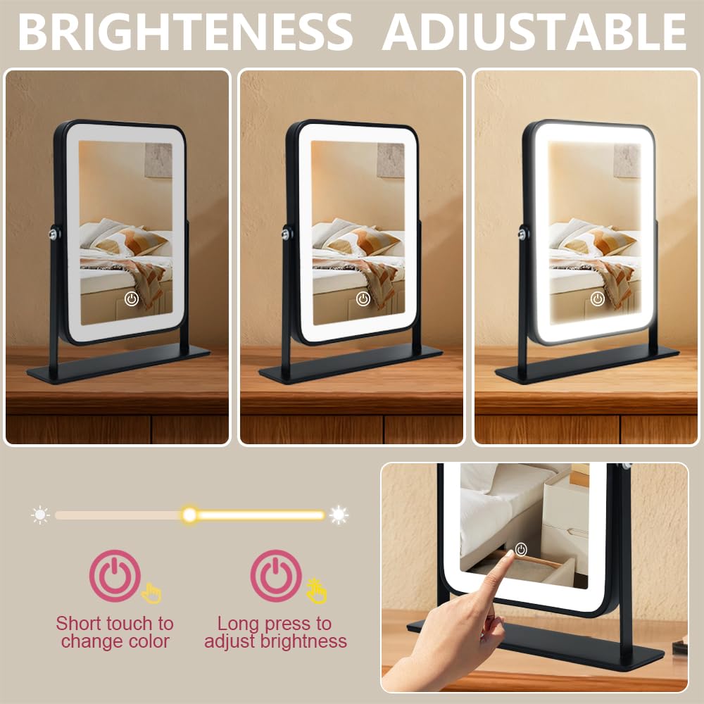 Leadzones miroir design noir en cadre métallique élégant pour intérieur raffiné.