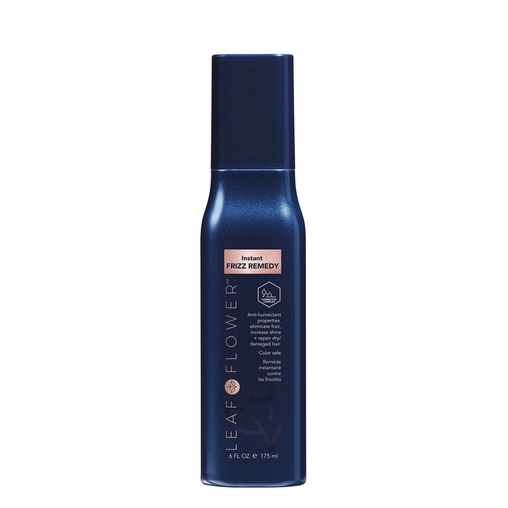 Leaf & Flower Remède Instant Antifrizz: application fluide pour cheveux secs et endommagés