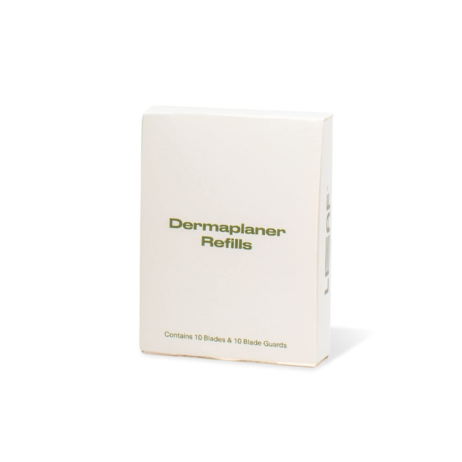 Leaf Shave Dermaplaner: recharges avec lames en acier et protège-lames faciles à utiliser.