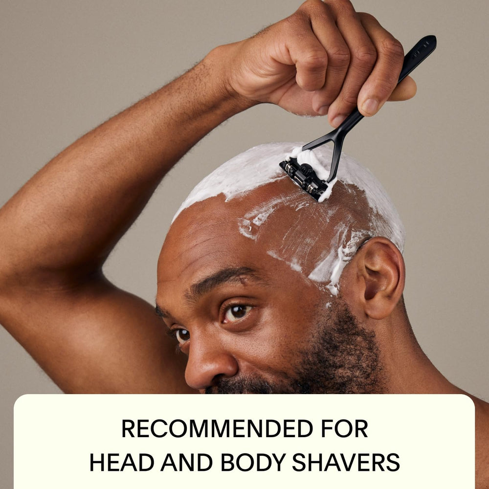 Leaf Shave utilisation sur le corps et les jambes pour un rasage complet.