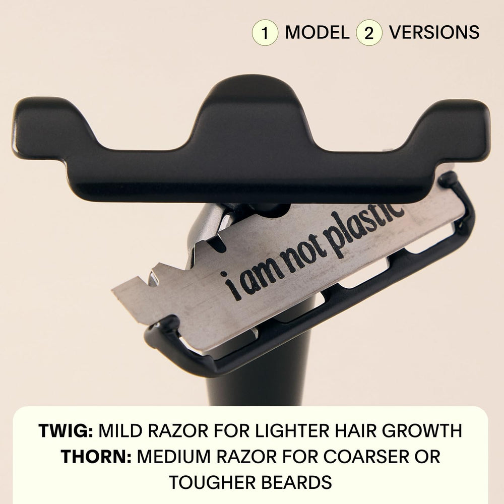 Leaf Shave Twig avec assistance de chargement magnétique pour changer les lames facilement